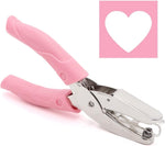 Taxutor heart shaped hole punch front view