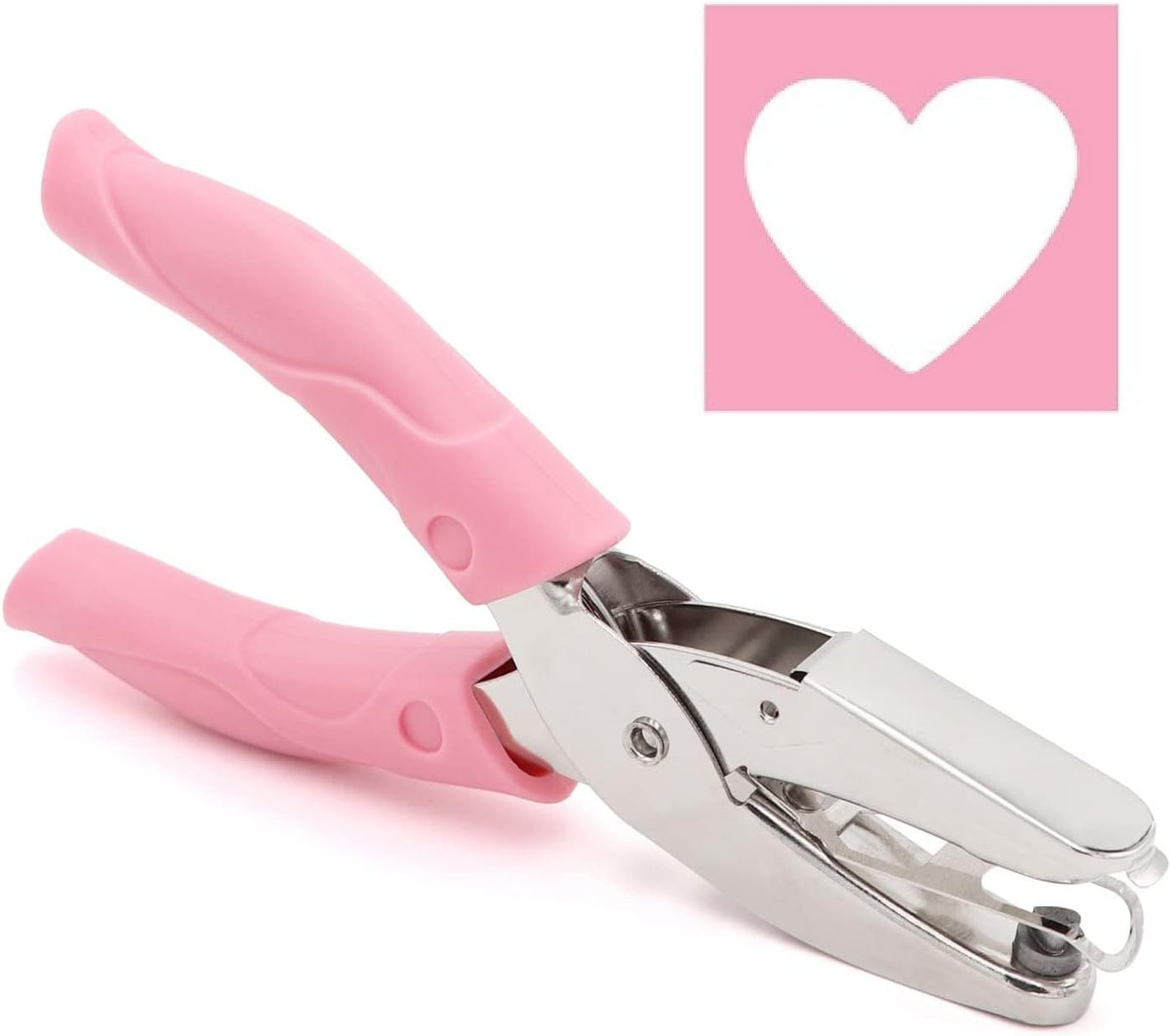 Taxutor heart shaped hole punch front view