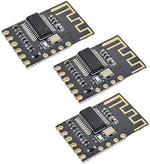 HiLetgo bluetooth audio decoder module displaying the detailed gold-plated solder pads for wiring.