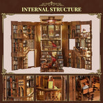 CCCDF miniature craft kit highlighting the high quality imported wood pieces and protective dust cover