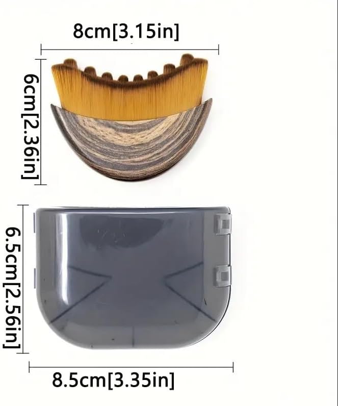 Packaging and unboxing presentation of the authentic MASENT manual lymphatic drainage brush.