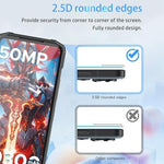Top view of Noukaju screen protection kit for Doogee mobile devices