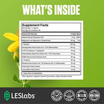Supplement facts label for LES Labs Mood Boost imported from USA