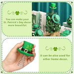 Queekay 4 Inches St Patrick's Day Hat Miniature Tree Topper detail view