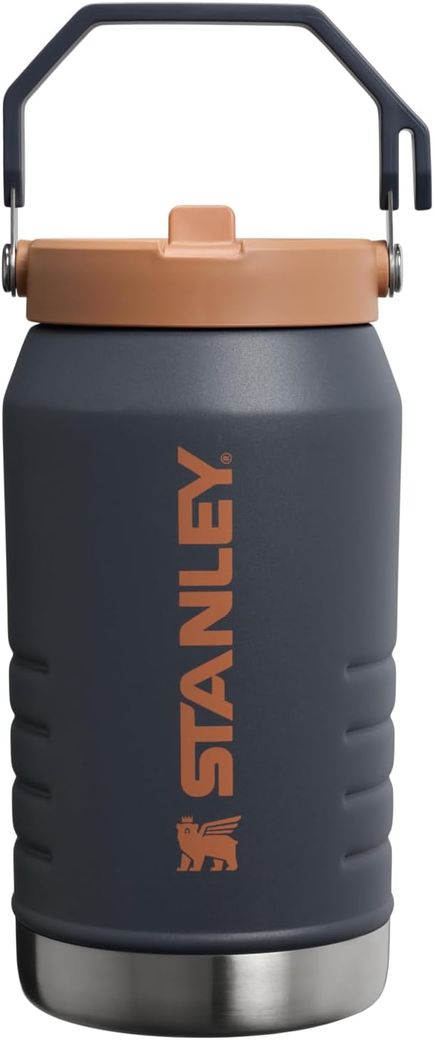 Stanley IceFlow 2.0 Flip Straw Jug with Handle 40 oz | Twist On Lid and Flip Up Straw | Leakproof for Travel and Sports | Insulated Stainless Steel | BPA-Free | Dried Pine - Image 9