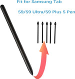 Galaxy tab s9 plus stylus pen tips package layout