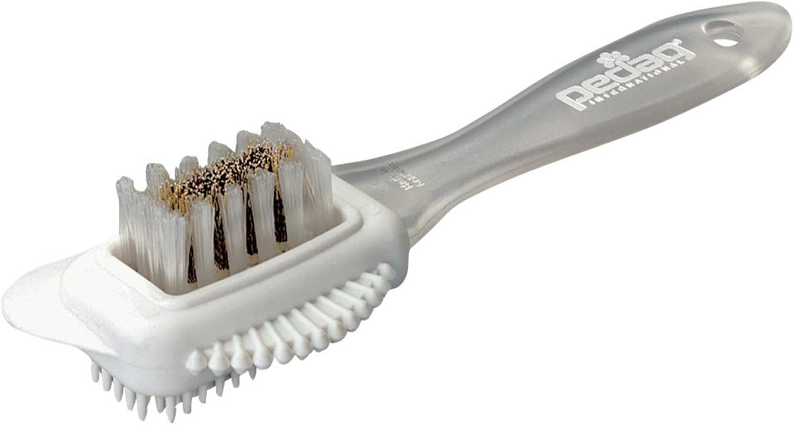 Pedag suede shoe cleaner brush front view