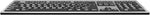Logickeyboard built-in USB ports detail