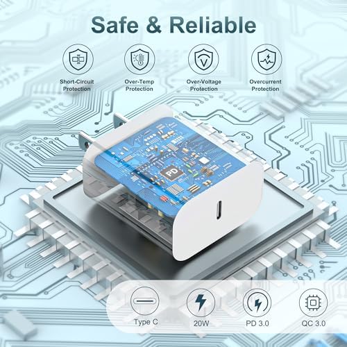 Internal smart chip safety architecture visualization inside the white charger block
