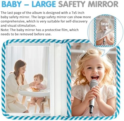 BOHEMIABY developmental toy album detailing the milestone and name tag paper insert.