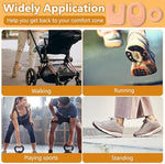 Sibba 36 piece pack of adhesive heel and toe cushions for athletes