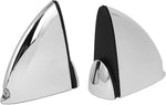 Aexit metal adjustable shelf clip front view glass bracket