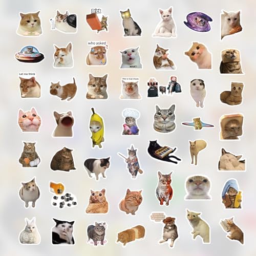 High quality cat meme decals for scrapbooking and decoration
