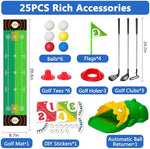Children playing with Enjoyjoy indoor outdoor golf game