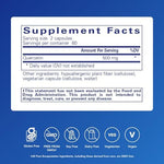 Pure Encapsulations Quercetin bottle showing supplement facts and plant derived ingredients list