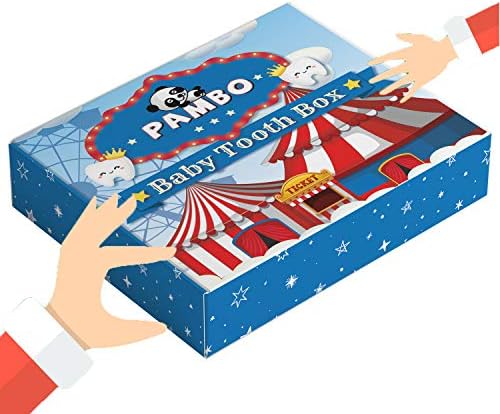 PAMBO girl tooth fairy box packaging presentation ideal for newborn baby shower gifting