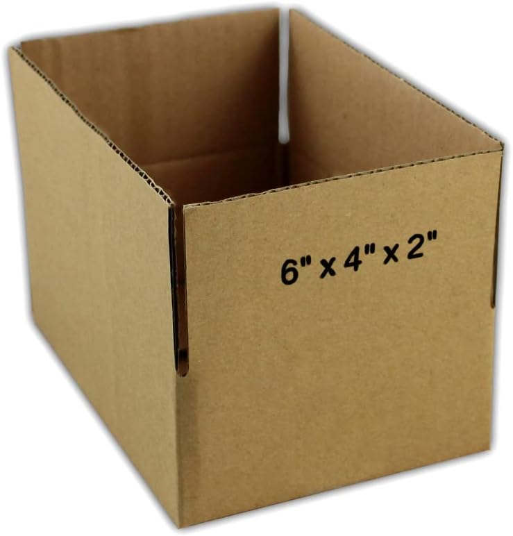 EcoSwift 6x4x2 inches mailing box open flap display