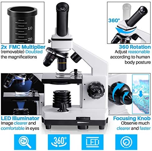 Maxlapter microscope smartphone adapter attached to eyepiece