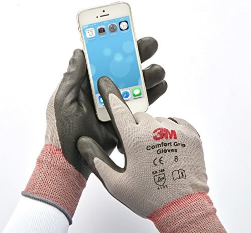3M CGM-GU Nitrile Rubber Comfort Grip Gloves, Medium - Image 6