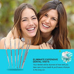Stainless steel dental probes and tweezers for plaque removal