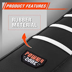 Fewfuss dirt bike seat cover installed on motorcycle seat