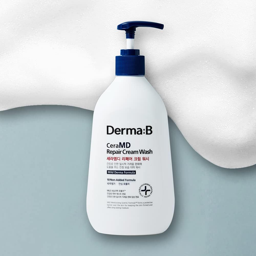 Derma B CeraMD Repair Cream Wash full packaging view