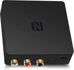 BluDento B1 Bluetooth 5.1 audio receiver front view showcasing premium metallic chassis