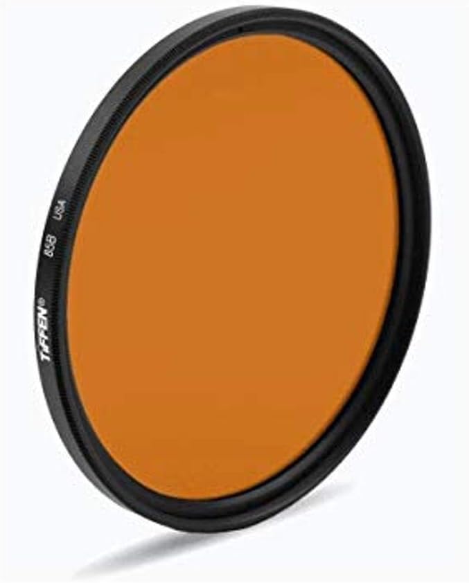 Tiffen 5885B 58mm 85B Camera Lens Filter | 58mm 85B glass filter with single coating for color correction, outdoor filming and tungsten film - Image 9