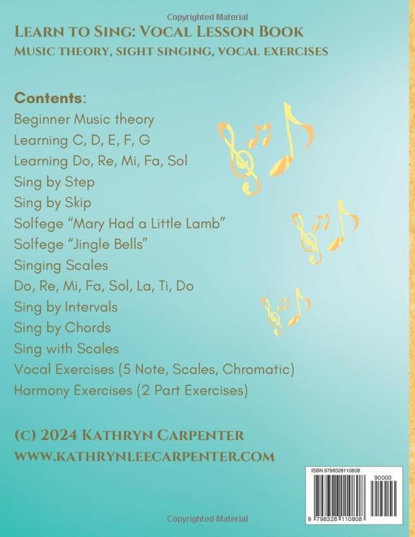 The Beginner Vocal Lesson Book: Learn to Sing (Level 1) - Image 3