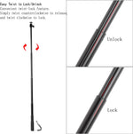 Leenconghui selfie stick handle featuring anti-slip rubber grip