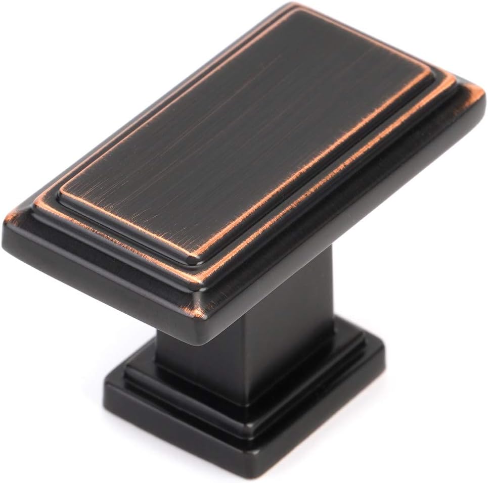 Koofizo oil rubbed bronze cabinet knobs front view