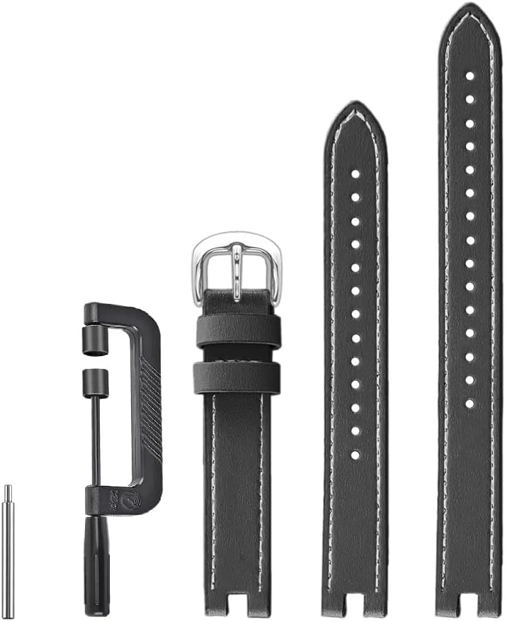 Leather Straps Compatible with Garmin Lily/Lily 2 Bands Smartwatch Replacement Watchband for Women - Image 10
