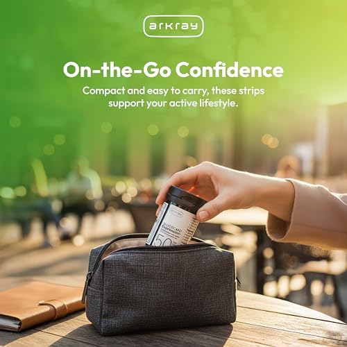 ARKRAY GLUCOCARD Expression Glucose Test Strips - No Coding, 0.8 Microliter & Fast 6-Second Results - Compatible with GLUCOCARD Expression Blood Glucose Meter - 50 Count - Image 7