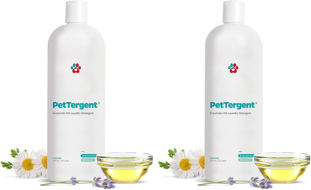 Pet Parents(R) PetTergent(R), Enzymatic Pet Laundry Detergent, 32 oz 32 Loads Pet Stain Remover & Pet Odor Eliminator, Laundry Detergent for Pets (Calming, 32 oz) - Image 10