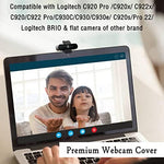 Premium web camera hood cover plate protecting device optics from dust