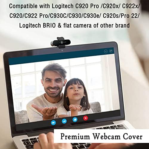 Premium web camera hood cover plate protecting device optics from dust