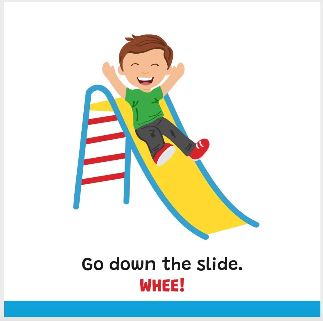 Imitation Book for speech delayed toddlers angled shot