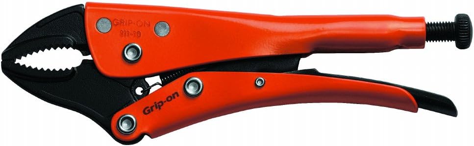 Grip-On 111-10 Adjustable Self-Locking Pliers front view locking tool