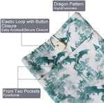 Wisplume ereader sleeve showing the divided front storage pocket