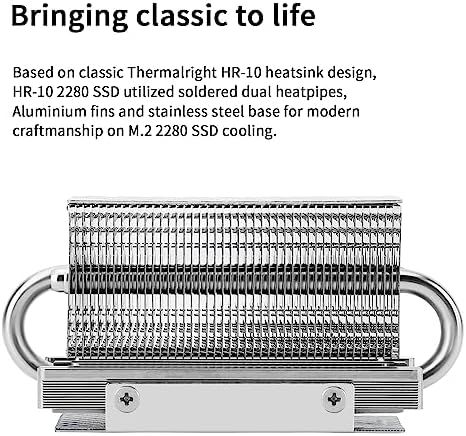 Thermalright computer accessory showing electroplated base and stainless steel bottom mount