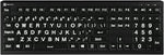 Logickeyboard 'Slimline' with Large Print * White Letters on Black Keys * Made for Windows PC * Including LogicLight Lamp * p/n LKBU-LPRNTWB-AJPU-US - Image 10