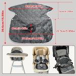 Waterproof Piddle Pad liner showing absorbent material surface