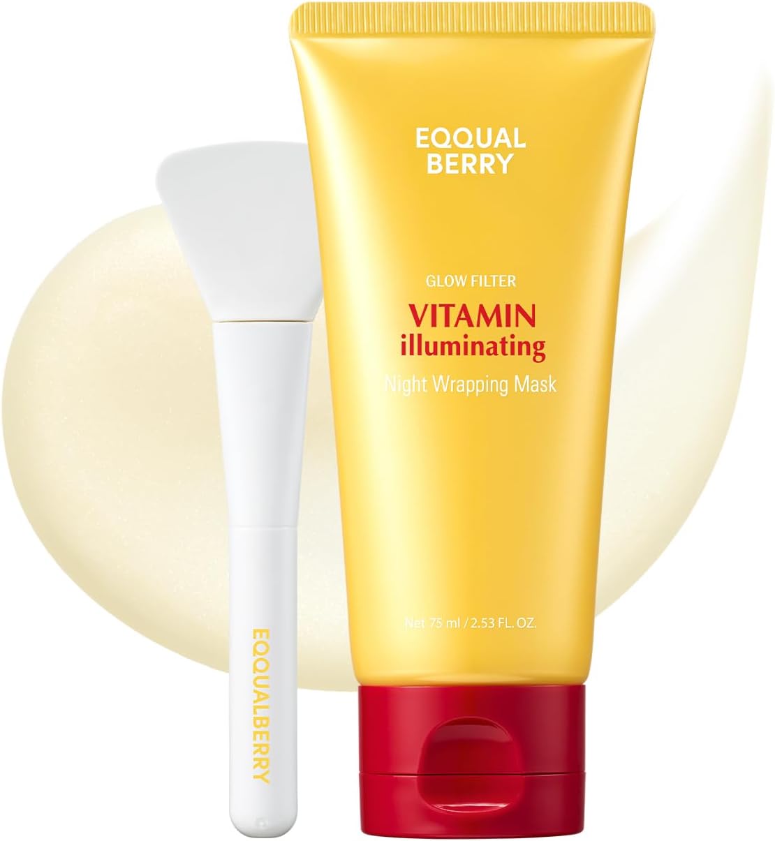 EQQUALBERRY NAD+ Peptide Boosting Night Wrapping Mask | Easy Peel Off Overnight Facial Mask for Face, Neck Lifting & Firming | Glowing Glass Skin | Korean Skin Care, 2.53 fl.oz - Image 10