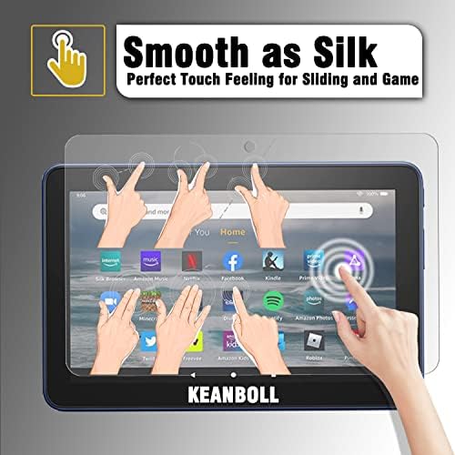 Installation guide and cleaning kit for Keanboll Kindle screen protector