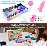 Side profile of Glzyglyfx plastic baby tooth storage container