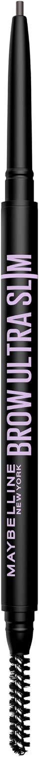 Maybelline Express Brow Ultra Slim Eyebrow Makeup, Brow Pencil with Precision Tip and Spoolie for Defined Eyebrows, Deep Brown, 1 Count - Image 14