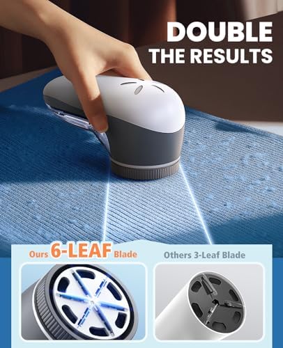 POPCHOSE lint shaver 6-leaf blade assembly and honeycomb mesh