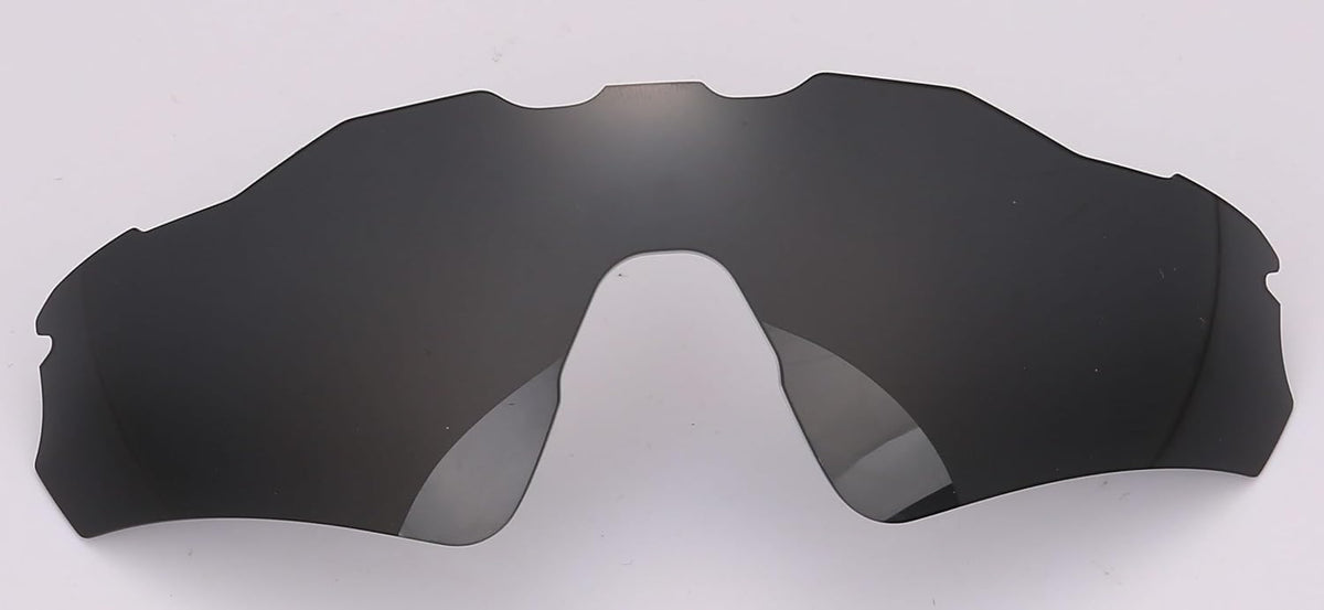 NicelyFit black replacement lens angled view showing anti-glare finish
