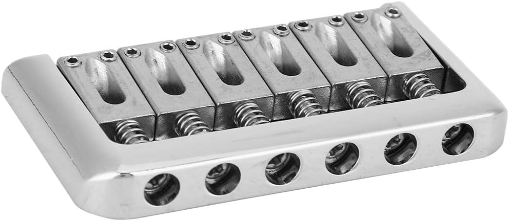 Dilwe fixed hardtail guitar bridge front view