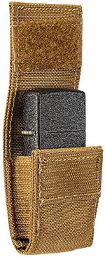 Authentic Zippo Black Crackle windproof lighter opened to reveal the chimney structure and flint wheel detail.